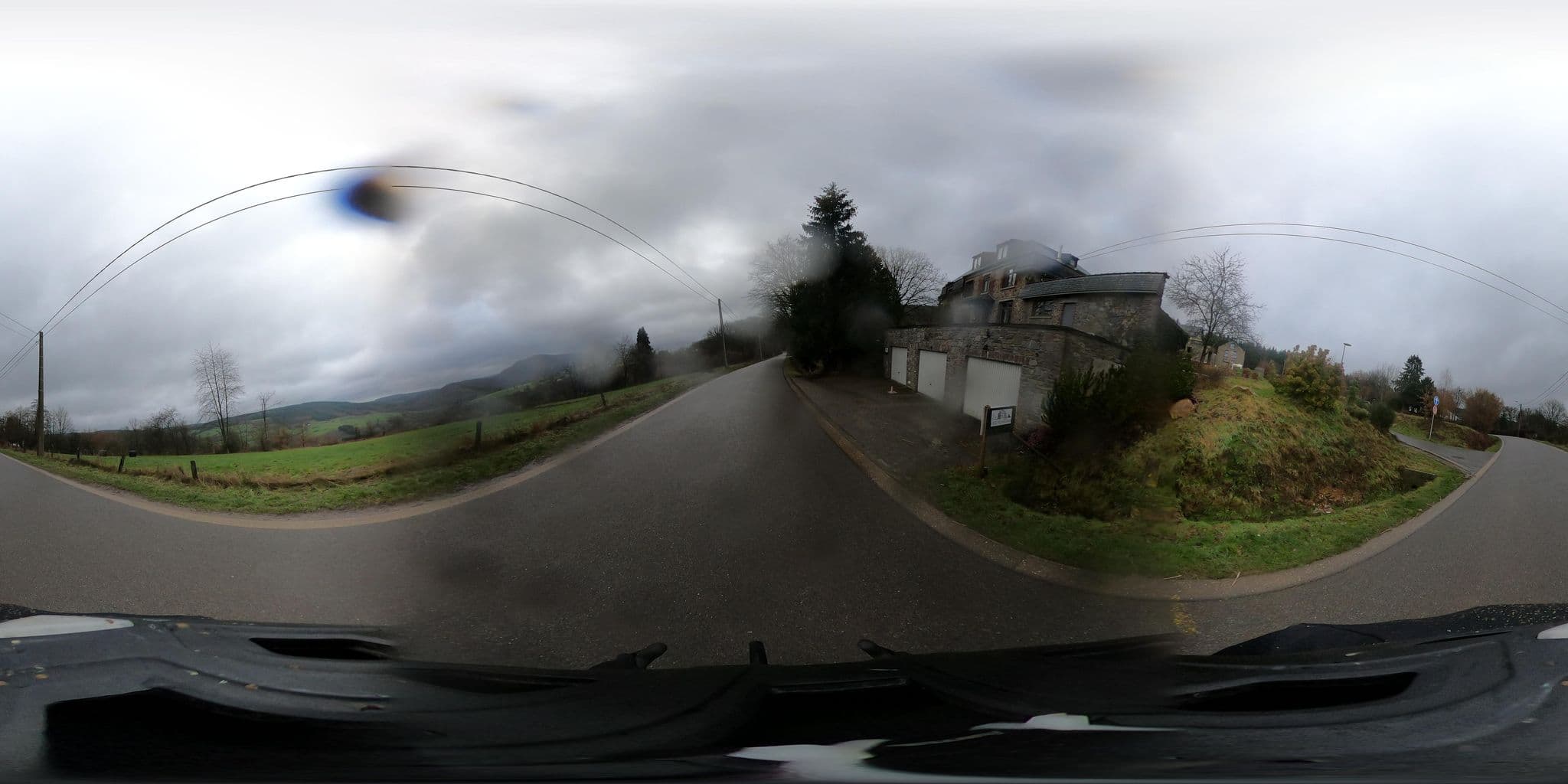 Street view near B&B Les Tchéous, La Gleize — © ledantec (CC BY-SA · Mapillary)