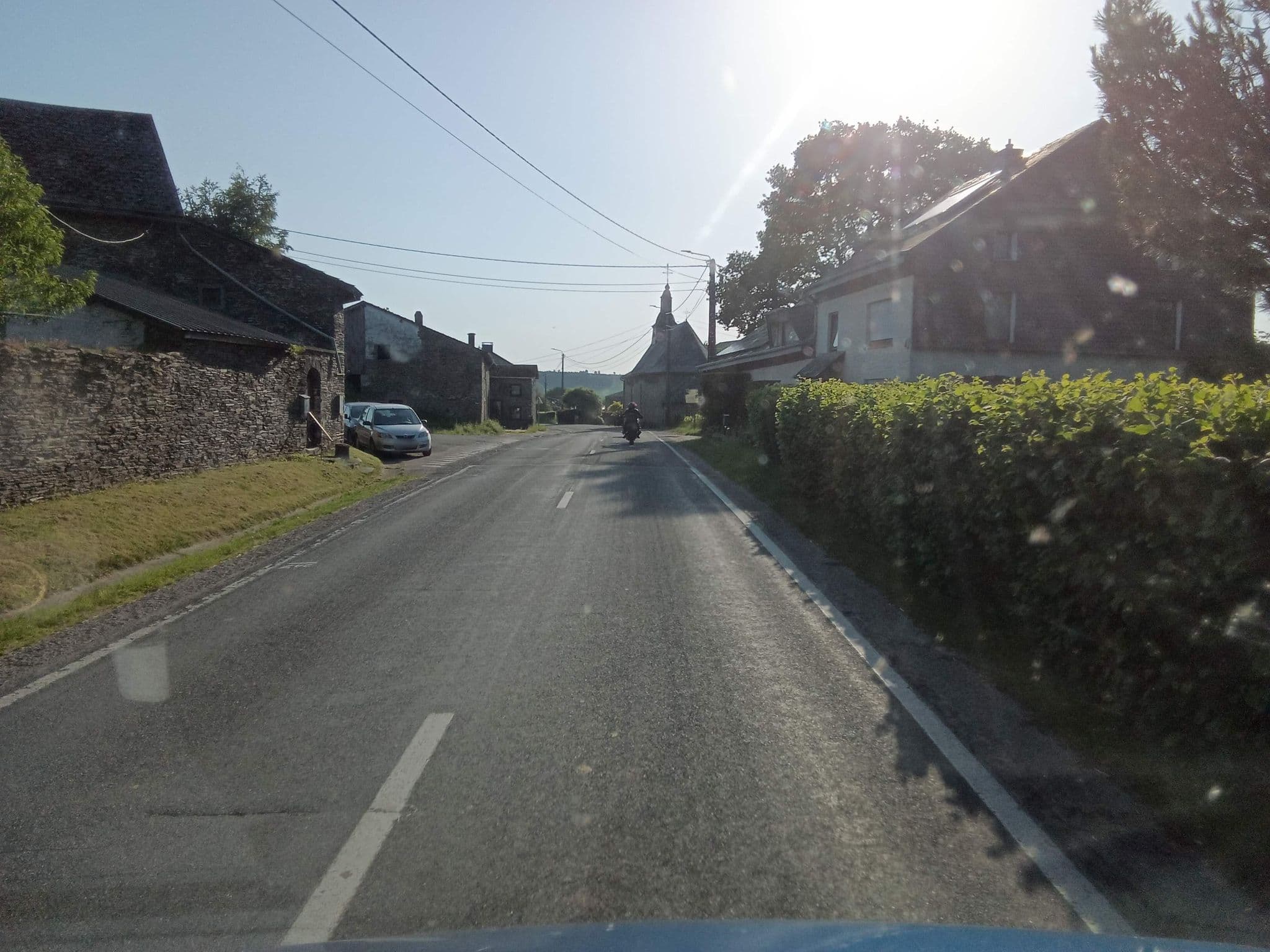 Street view near Ferme aux Moines, Lierneux — © mprins (CC BY-SA · Mapillary)