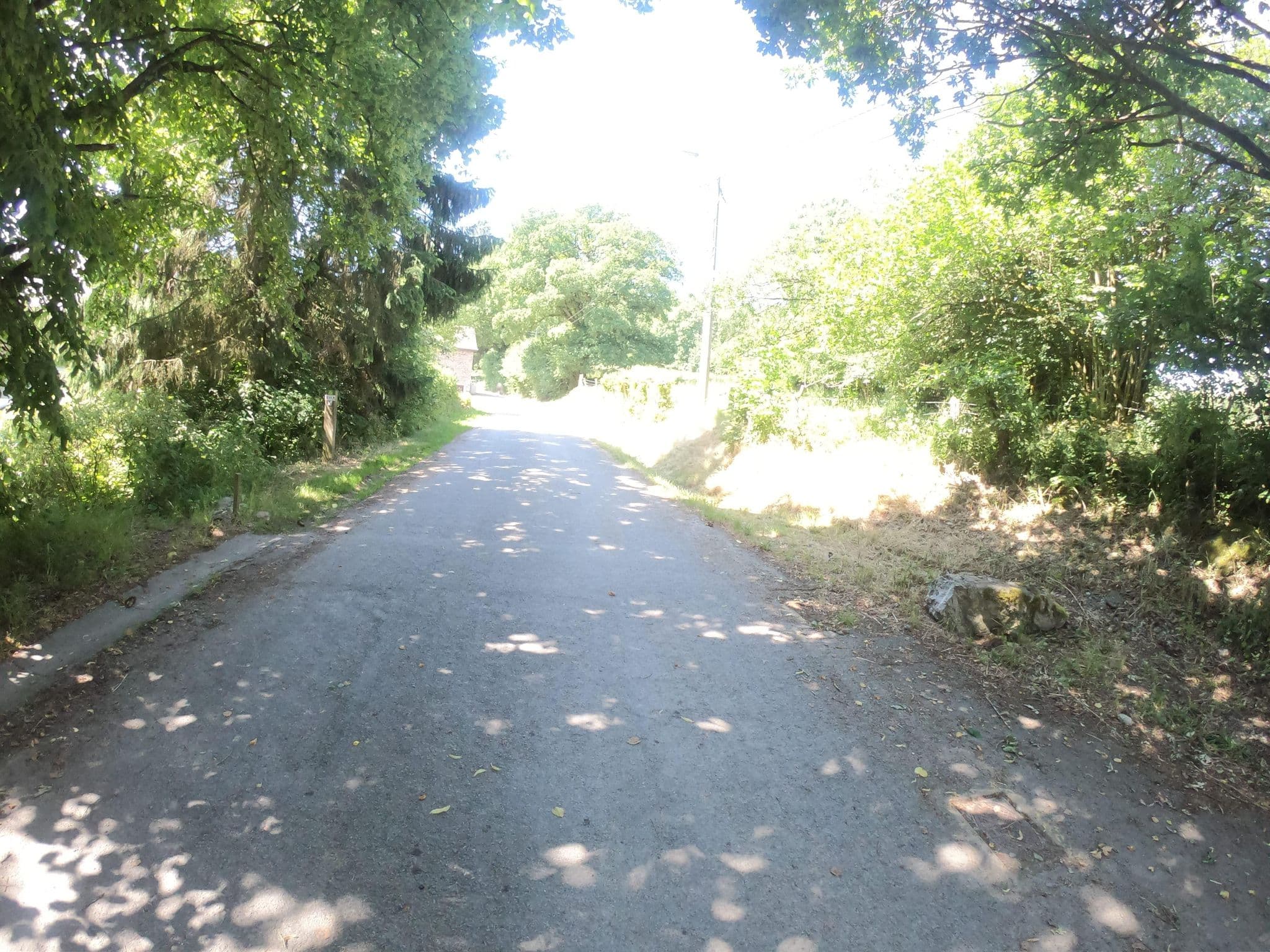 Street view near La Fausse Epine, Lierneux — © vinisa (CC BY-SA · Mapillary)