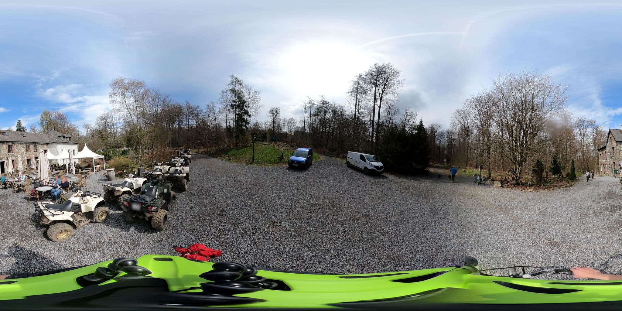 Street view near La Source de La Géronstère, Spa — © RRRz (CC BY-SA · Mapillary)