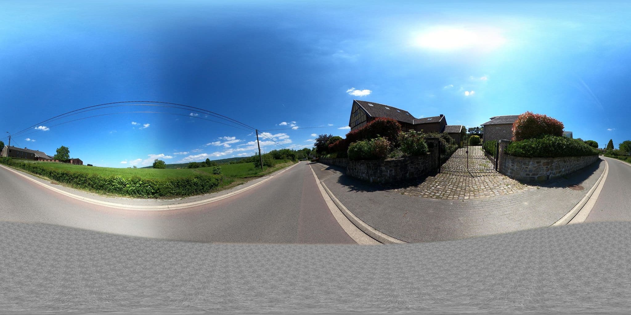 Street view near la belle maison, Plombières — © Eebie (CC BY-SA · Mapillary)