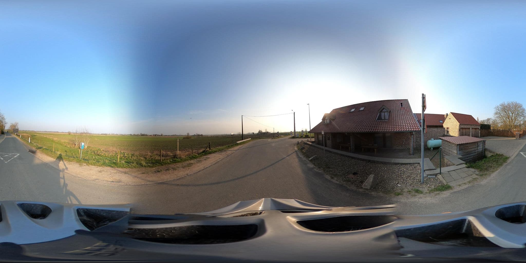 Street view near B&B De Klaproos, Elen — © Eebie (CC BY-SA · Mapillary)