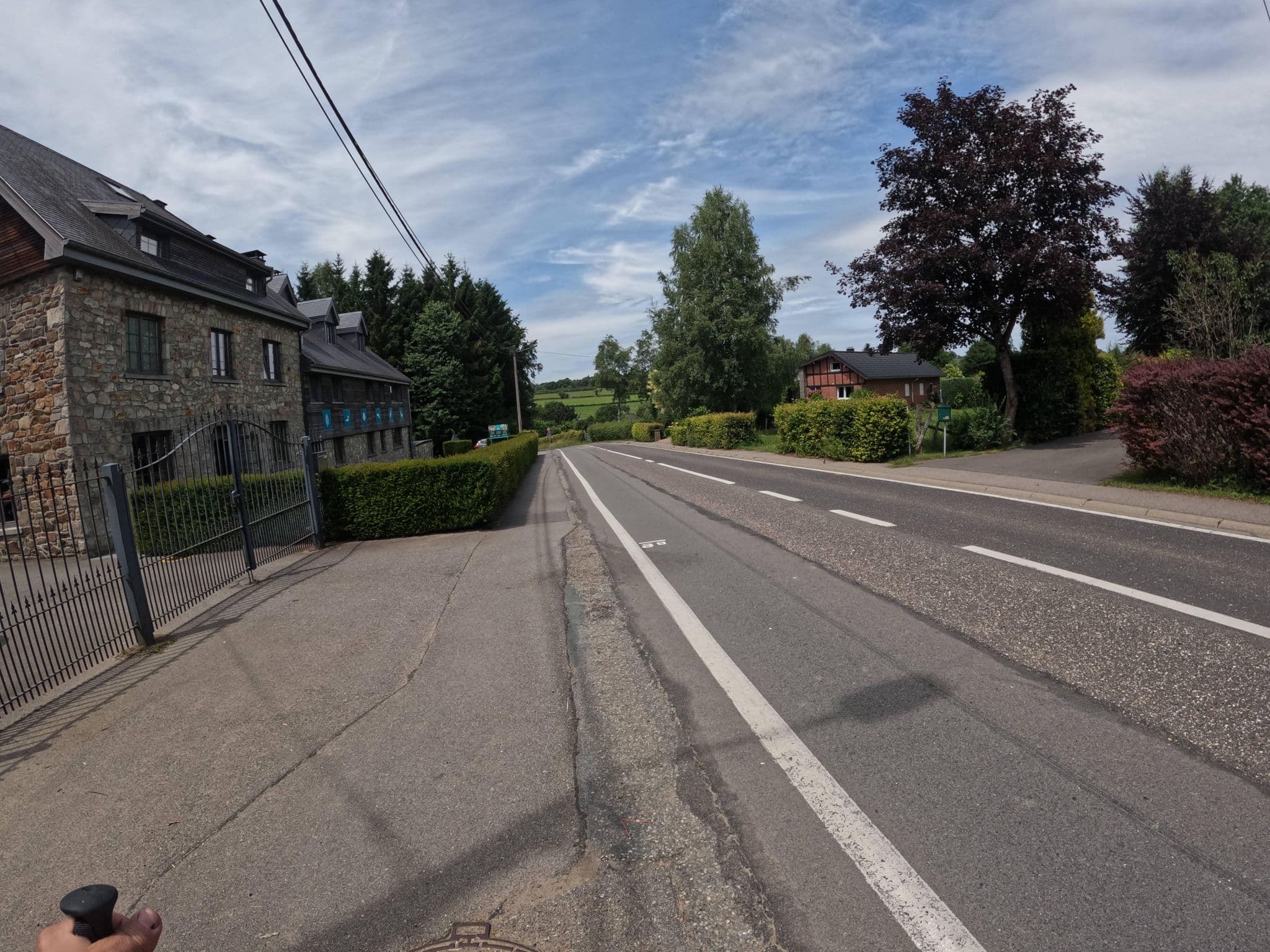 Street view near Aux Délices, Robertville — © vinisa (CC BY-SA · Mapillary)
