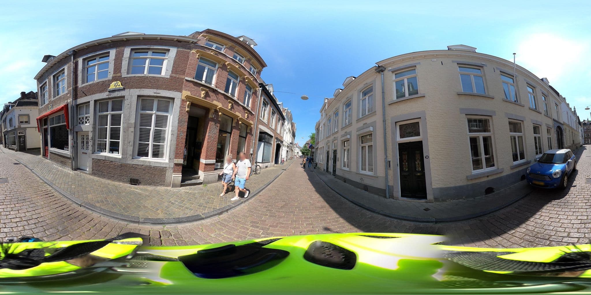 Street view near Kapoen & Katoen Studio, Maastricht — © joostjakob (CC BY-SA · Mapillary)