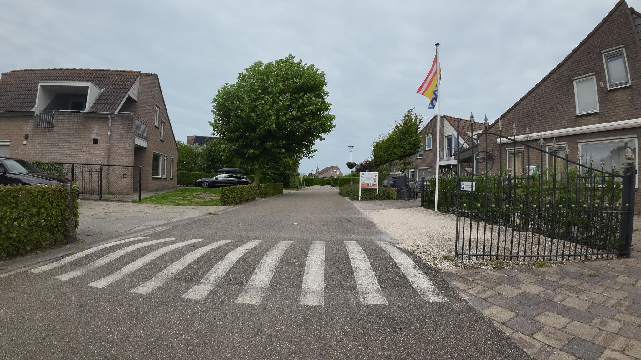 Street view near Badresidentie Le Rivage, Oostburg — © teddy73 (CC BY-SA · Mapillary)