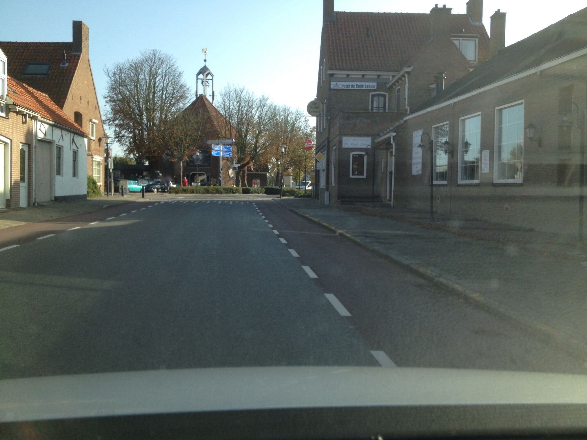 Street view near Hotel De Rode Leeuw Zuidzande, Oostburg — © ottokar (CC BY-SA · Mapillary)