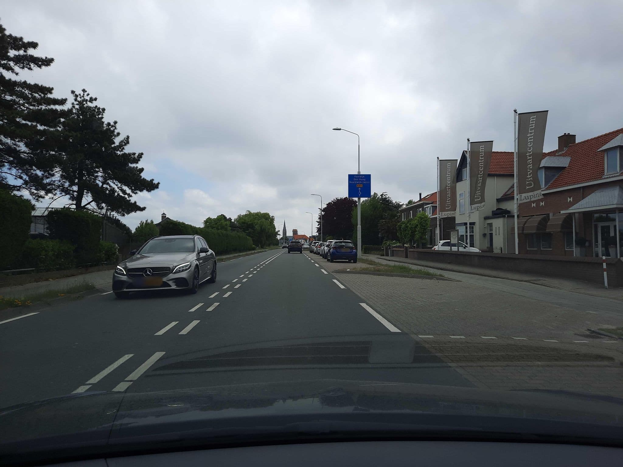 Street view near Motel restaurant Elzenhagen, Poeldijk — © Lowiekse (CC BY-SA · Mapillary)