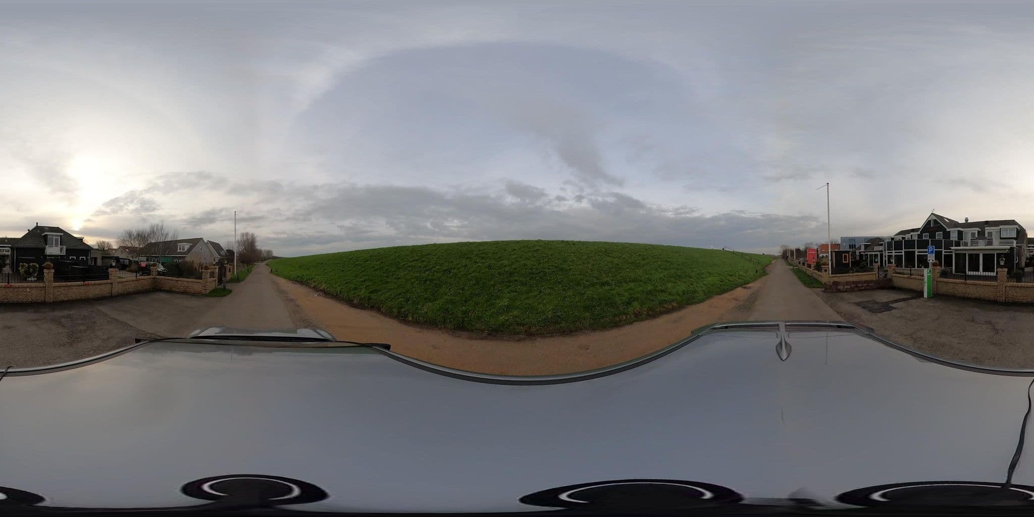 Street view near Hotel Restaurant 't Klokje Renesse, Renesse — © thewizard (CC BY-SA · Mapillary)