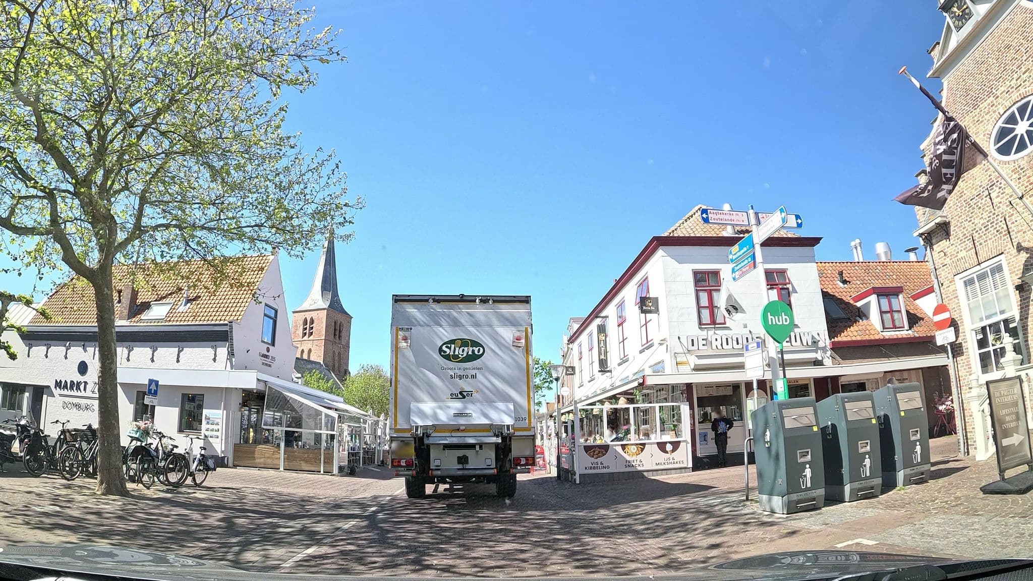 Street view near FeWo Minderhoud, Domburg — © thewizard (CC BY-SA · Mapillary)