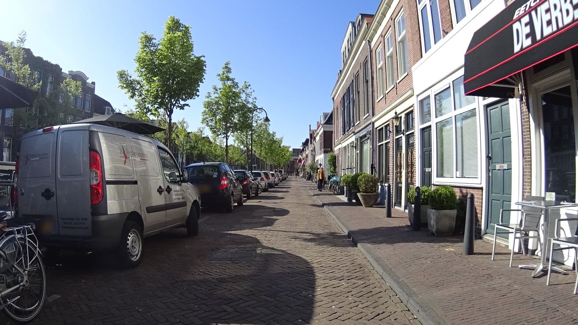 Street view near Bed en Breakfast Swaenenryck, Delft — © fietsersbond (CC BY-SA · Mapillary)