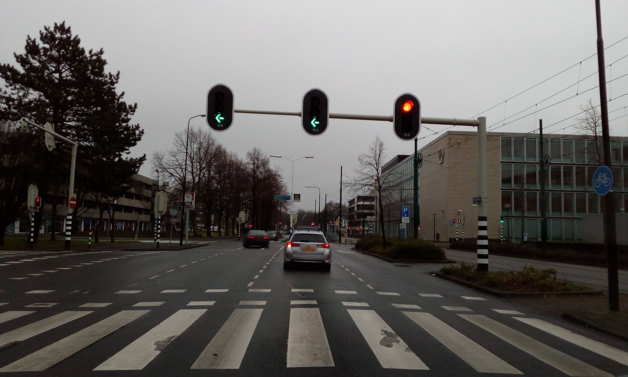 Street view near urban hotel, Rijswijk — © micmin1972 (CC BY-SA · Mapillary)