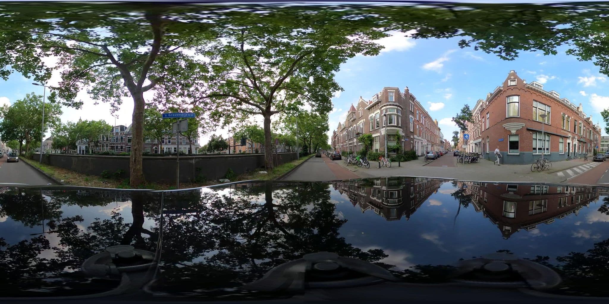 Street view near city hotel of rotterdam, Rotterdam — © tumblecow (CC BY-SA · Mapillary)