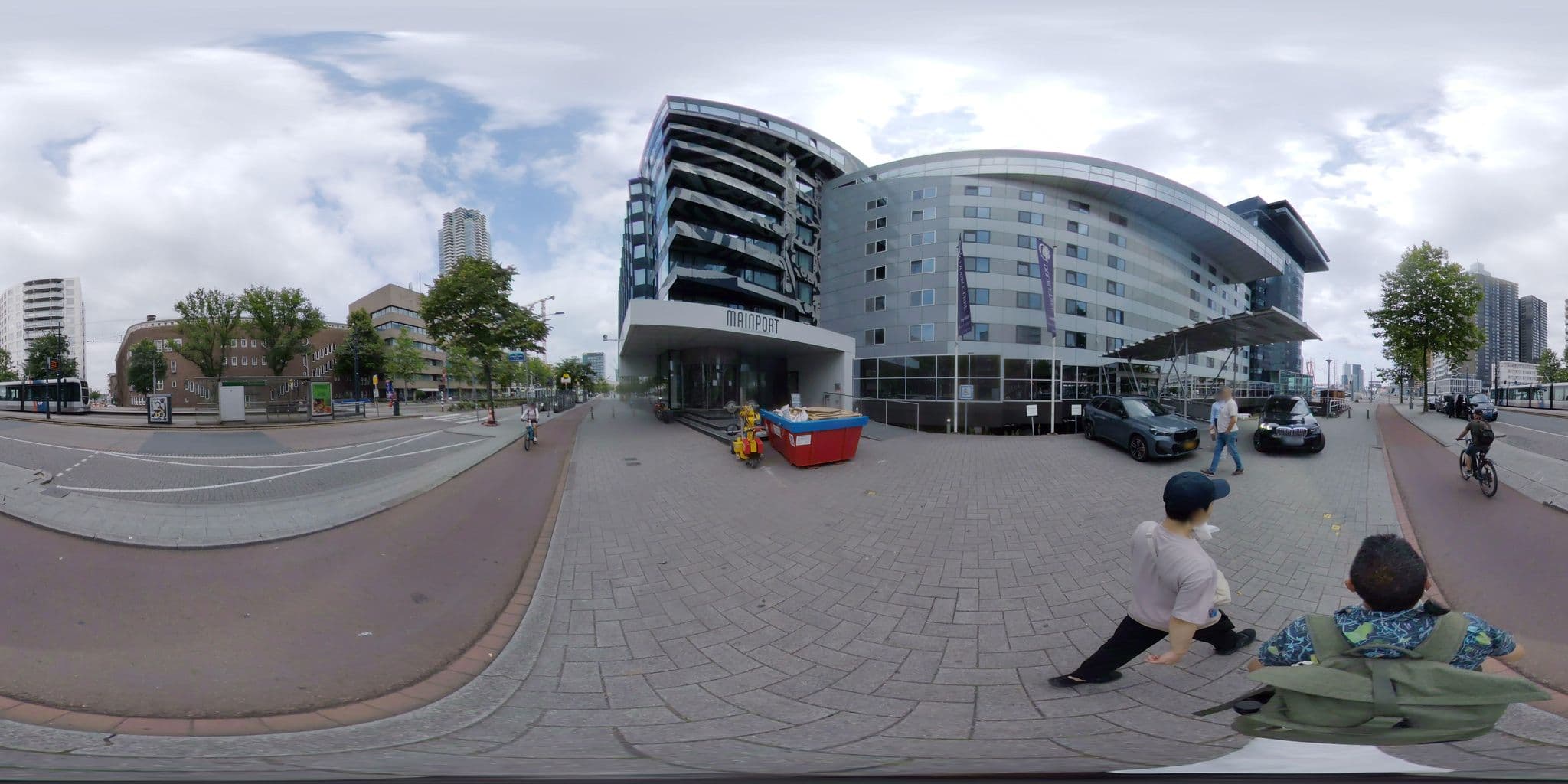 Street view near Room 664, Kop van Zuid — © mapconcierge (CC BY-SA · Mapillary)
