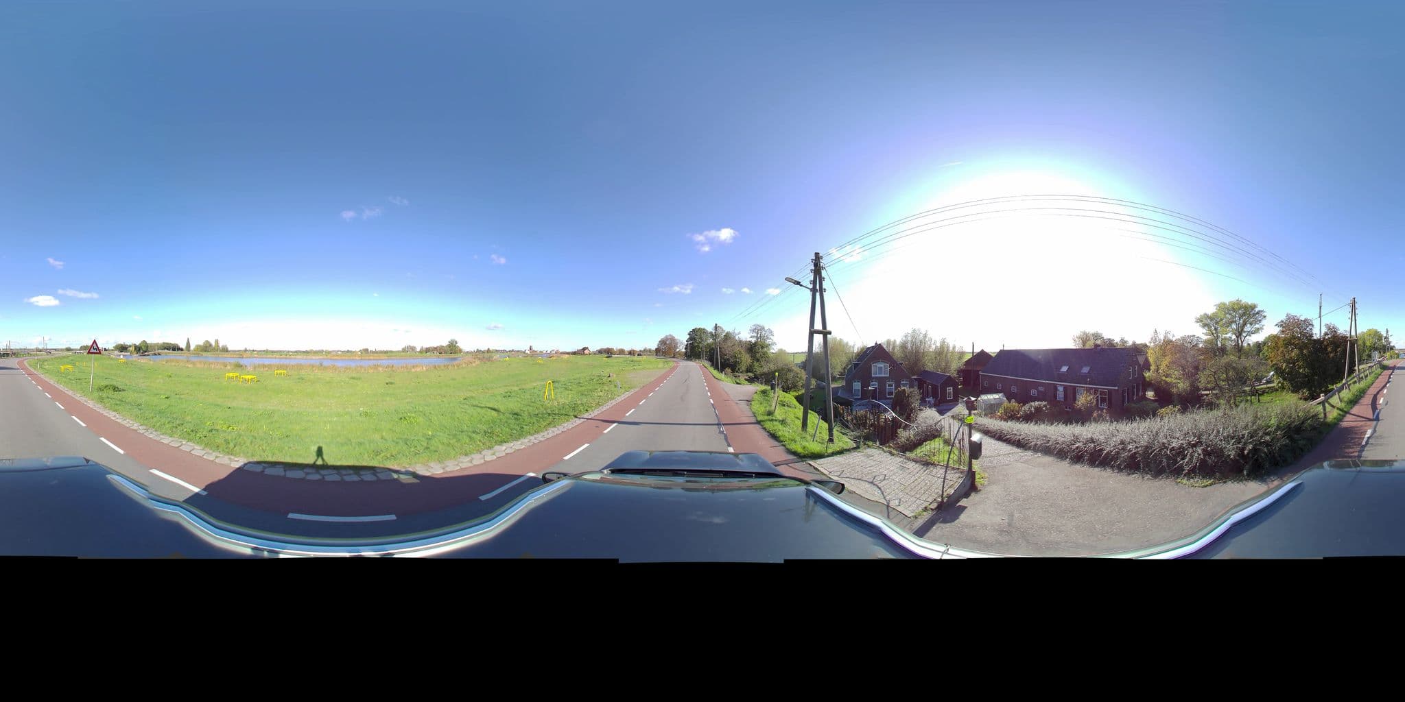 Street view near Gastenboerderij "De Appelgaard" VOF, Gouderak — © lennartvdhorst (CC BY-SA · Mapillary)