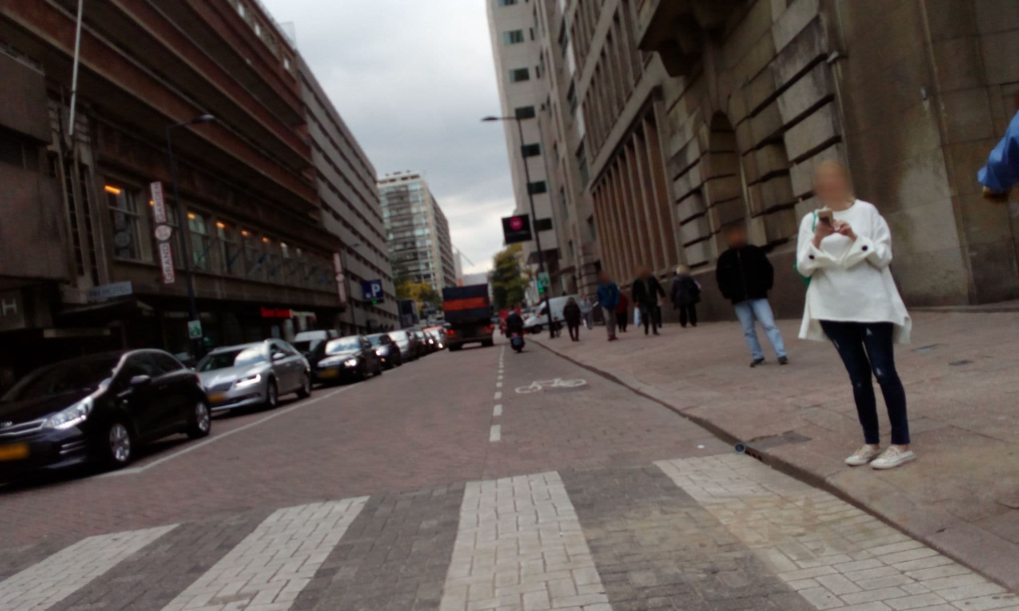 Street view near NH Hoteles, Rotterdam — © micmin1972 (CC BY-SA · Mapillary)