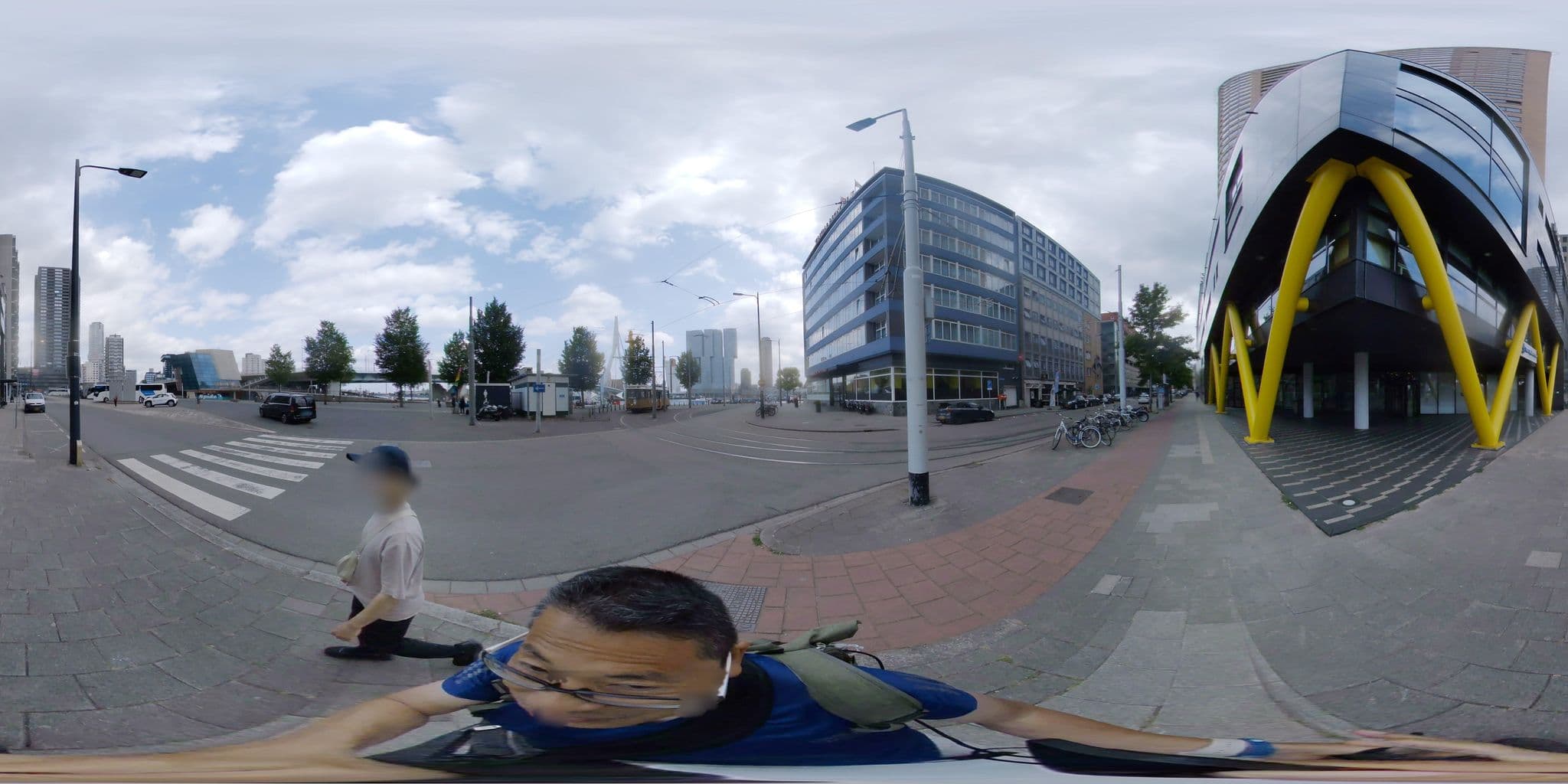 Street view near Kamer 313, Kop van Zuid — © mapconcierge (CC BY-SA · Mapillary)