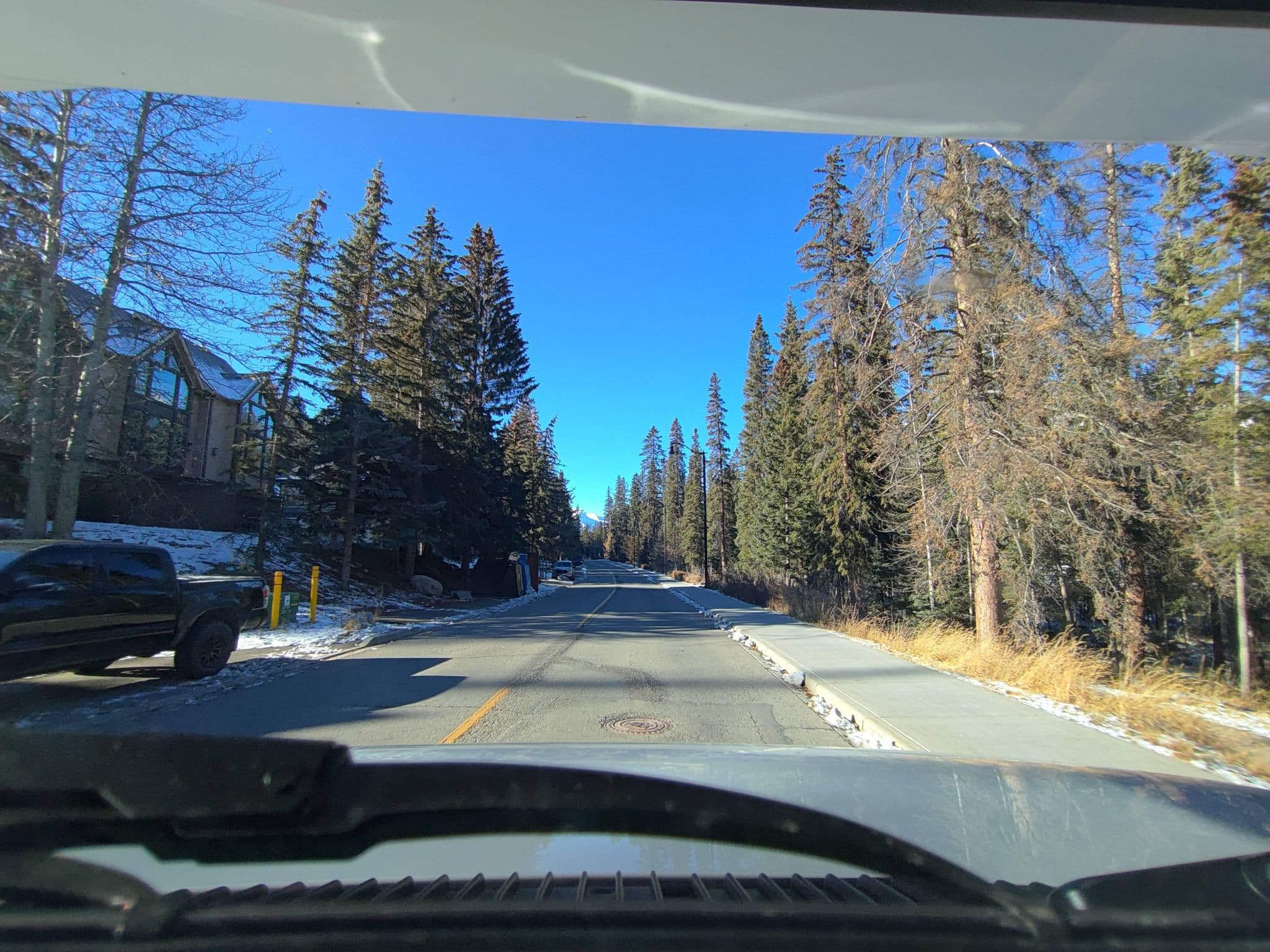 Street view near Banff Boutique Inn, Banff