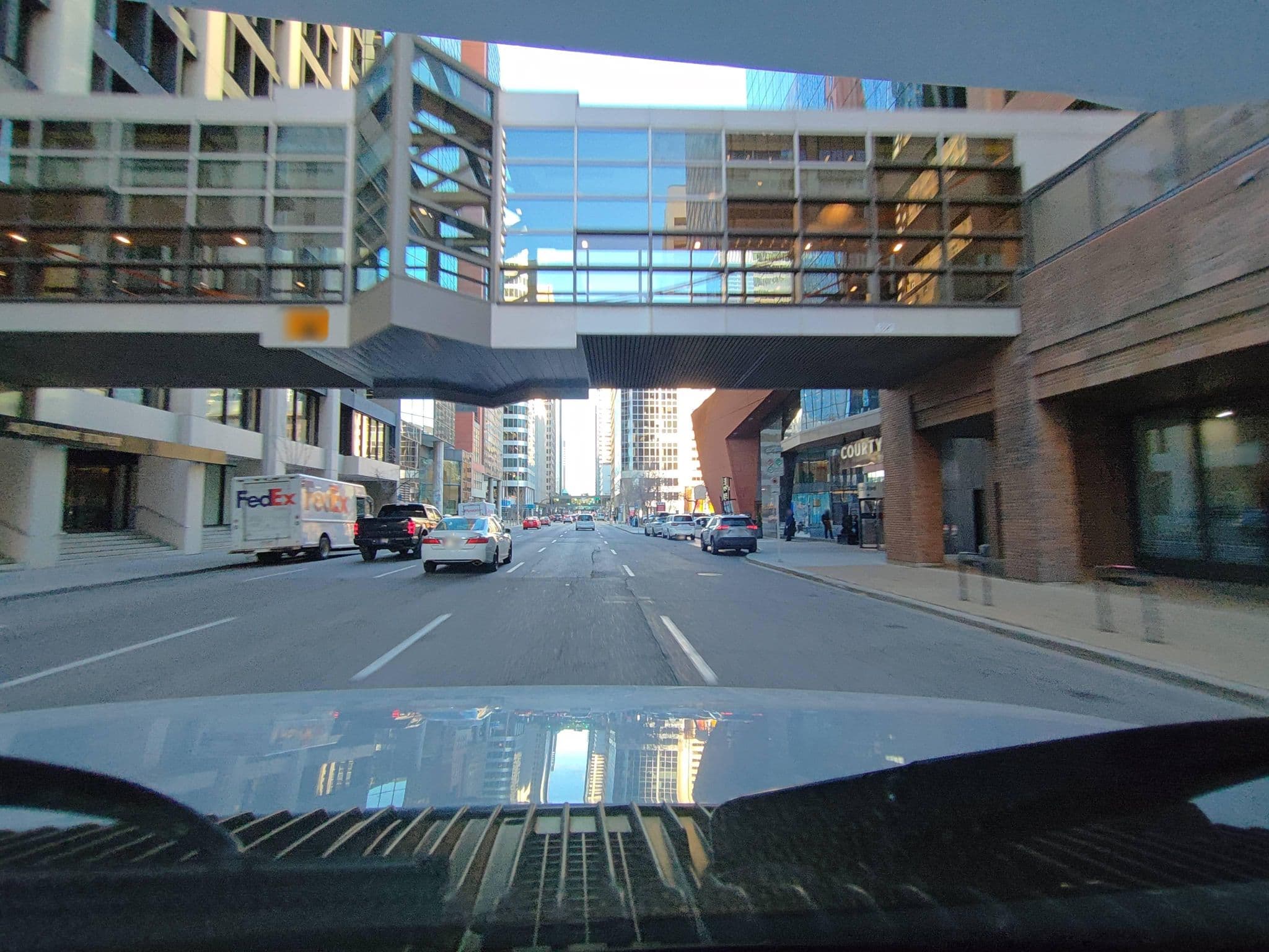 Street view near Courtyard by Marriott Calgary Downtown, Downtown Commercial Core — © kibour (CC BY-SA · Mapillary)