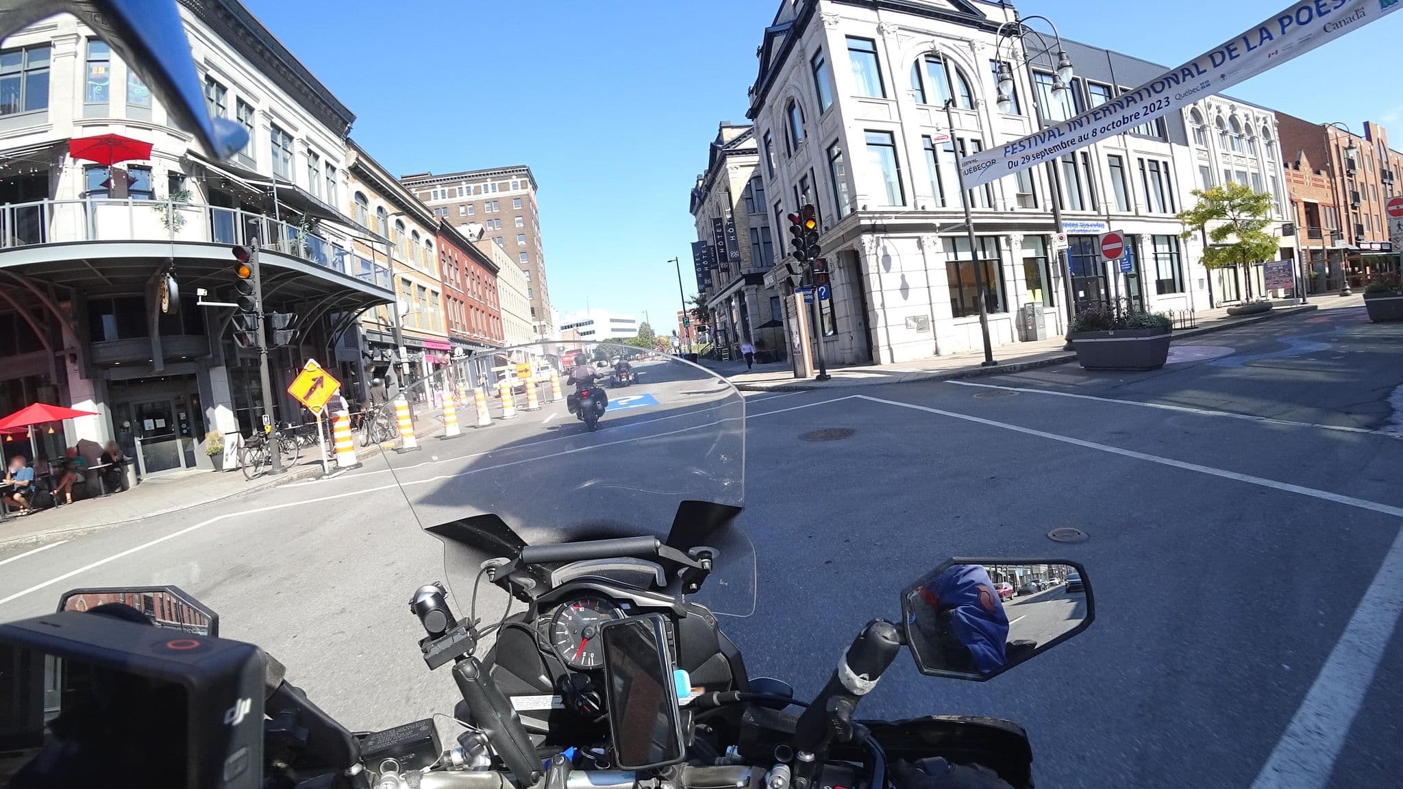 Street view near Hôtel Oui GO! Hotel, Trois-Rivières — © michelcouturemotomcm (CC BY-SA · Mapillary)
