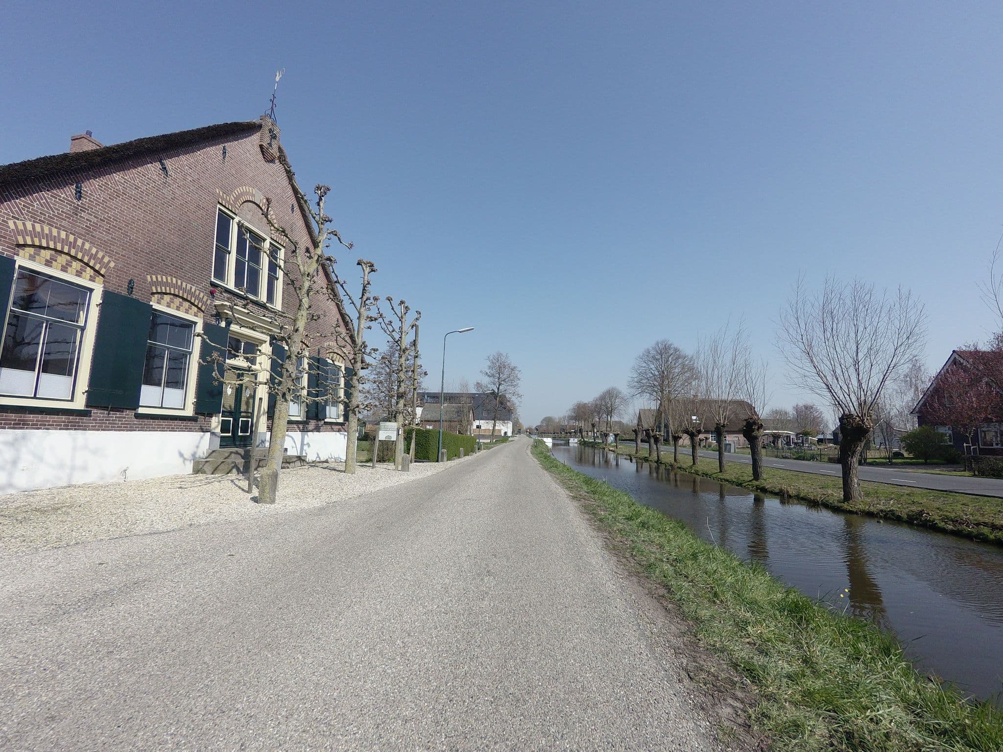 Street view near de Boomgaard Groene Hart, Oudewater — © ankeric (CC BY-SA · Mapillary)