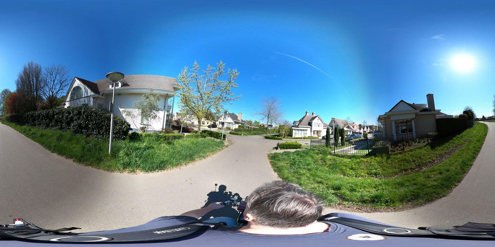 Street view near Het Jolige Renbier Café, Woenselse Heide — © pbb (CC BY-SA · Mapillary)
