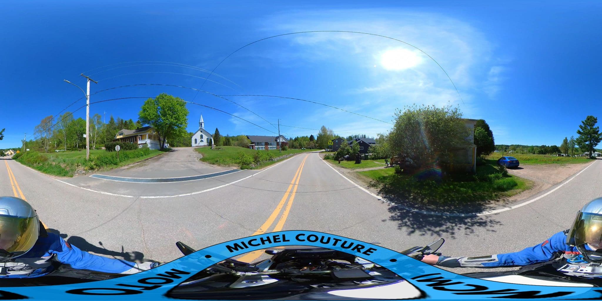 Street view near Gîte le Presbytère de Lac-Édouard, La Tuque — © michelcouturemotomcm (CC BY-SA · Mapillary)