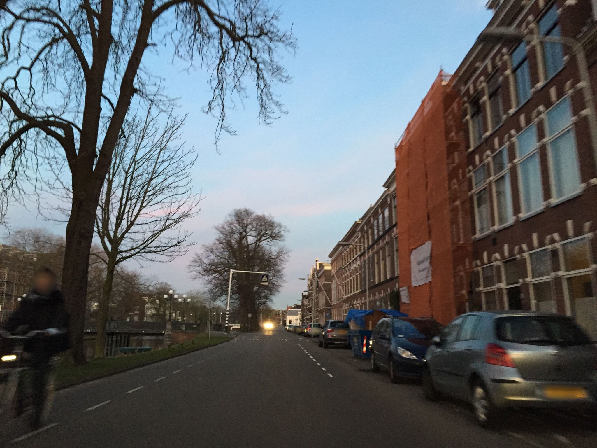 Street view near Pension Witte Singel, Leiden — © it_s_so_funny (CC BY-SA · Mapillary)