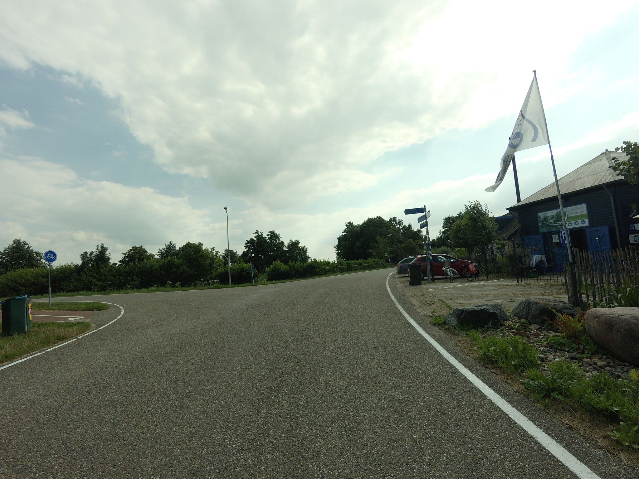 Street view near De Blauwe Meije, Zegveld — © ankeric (CC BY-SA · Mapillary)
