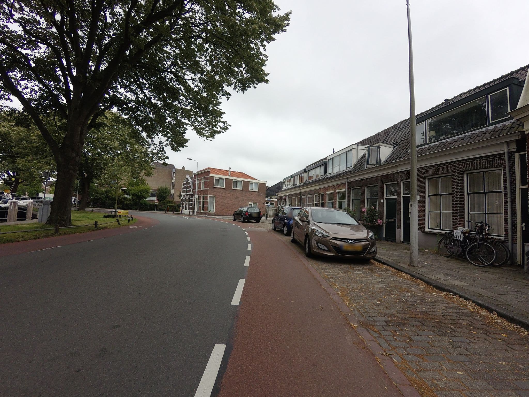 Street view near Hotelboot Orca, Leiden — © ankeric (CC BY-SA · Mapillary)