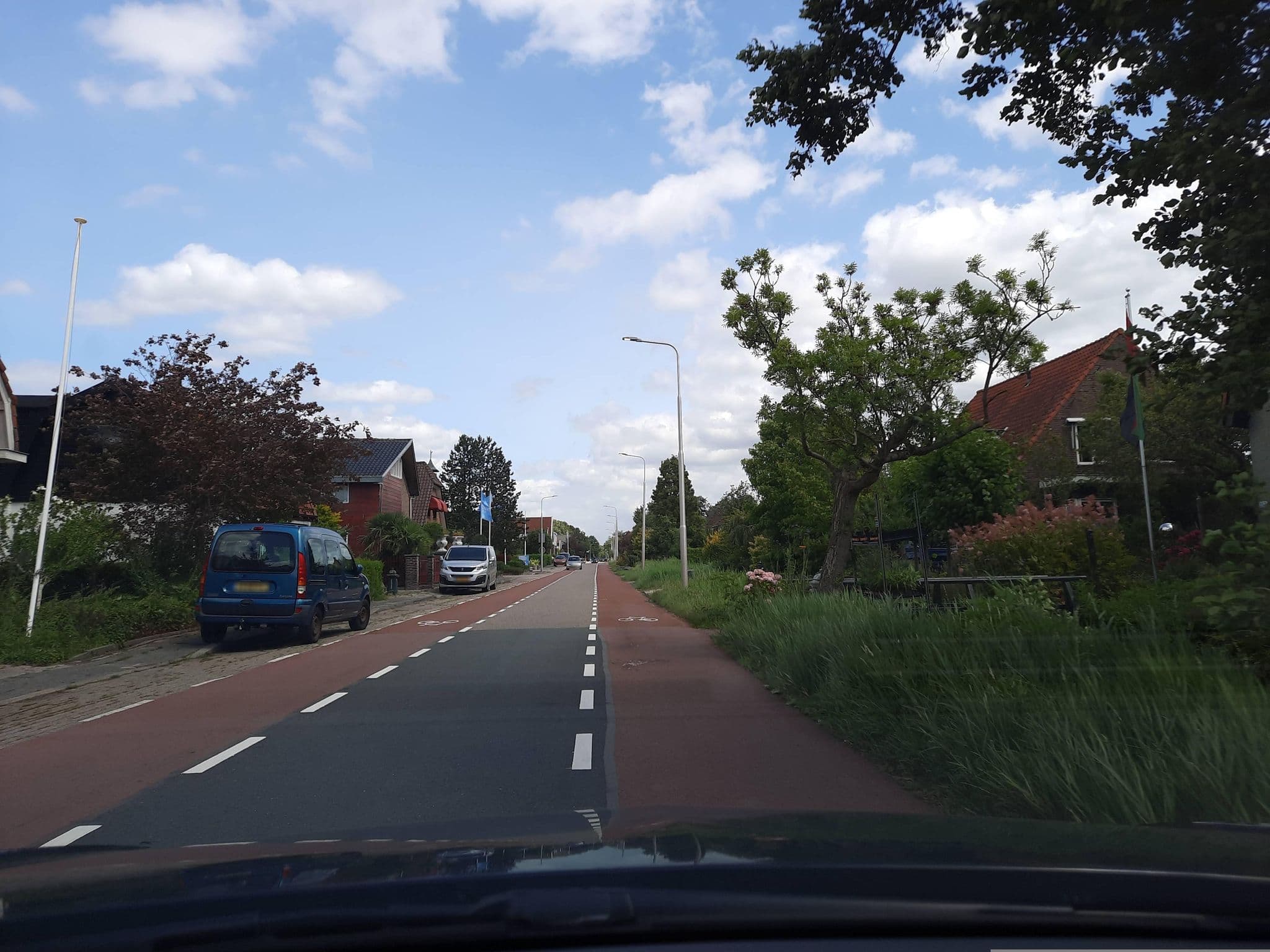 Street view near b&b hogervorst, Oosteinde — © Lowiekse (CC BY-SA · Mapillary)
