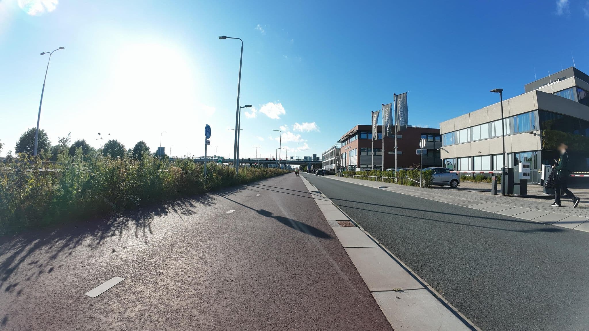 Street view near Maxhotel Amsterdam, Hoofddorp — © teddy73 (CC BY-SA · Mapillary)