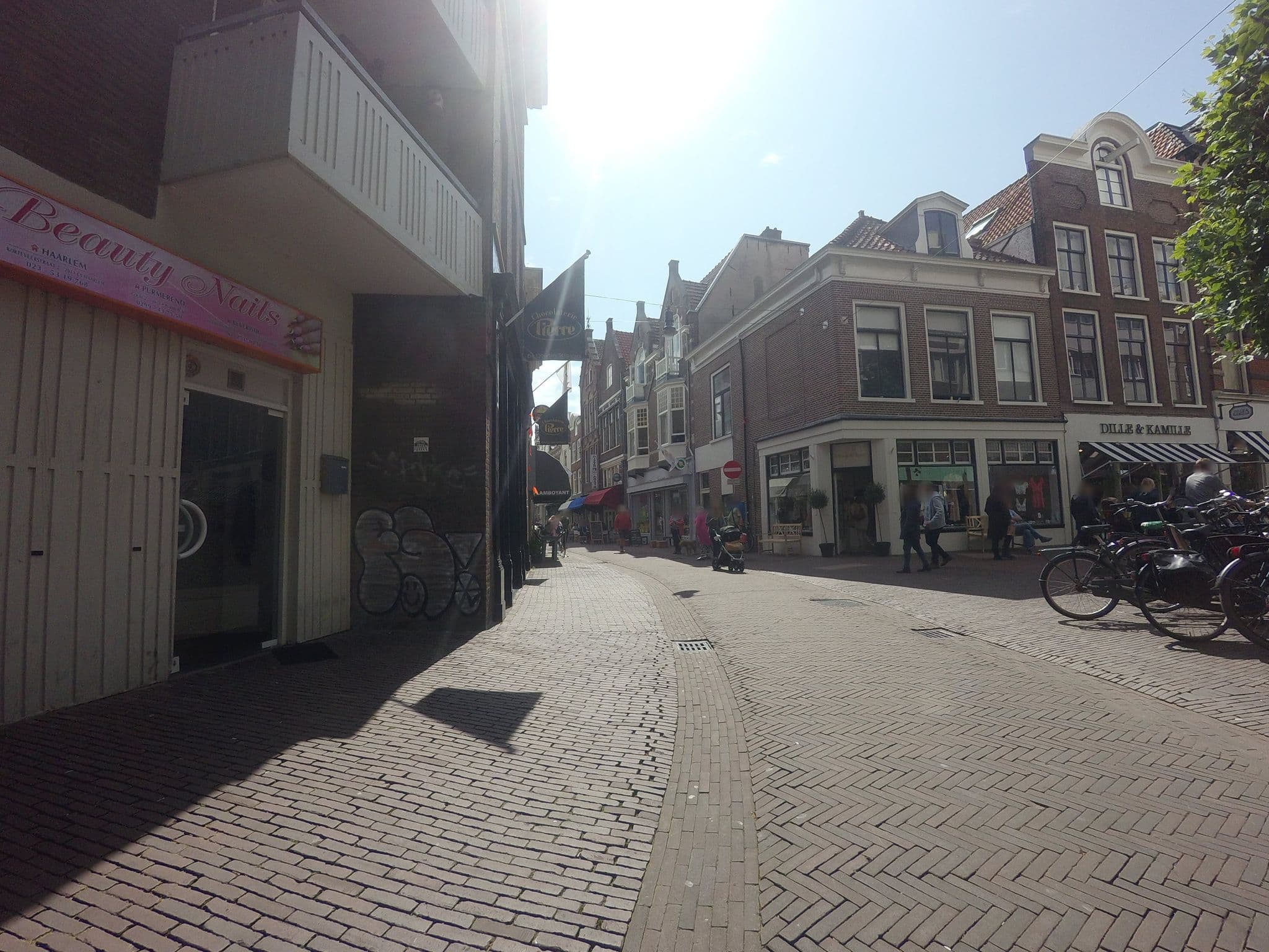 Street view near Joops City Centre Hotel, Haarlem — © ankeric (CC BY-SA · Mapillary)