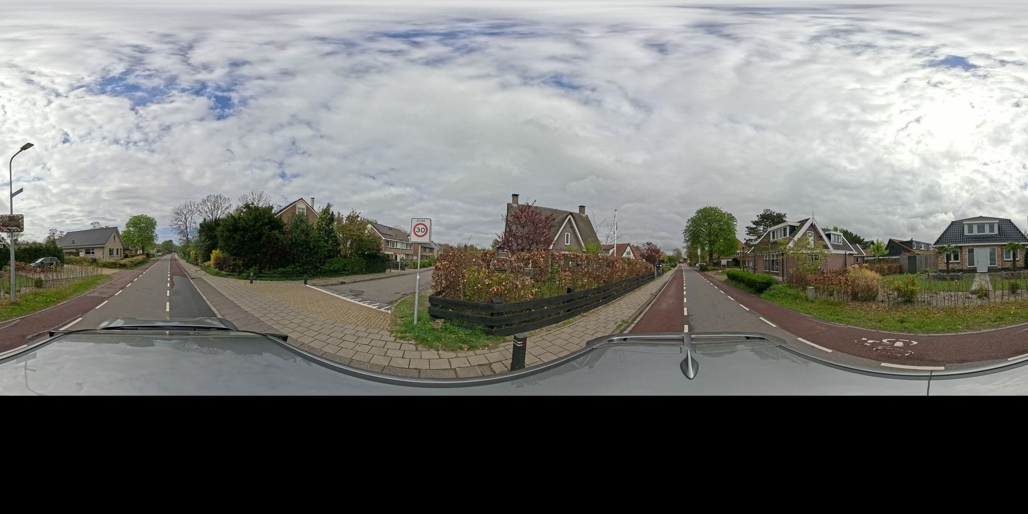 Street view near Cottage in Schoorl, Schoorl — © thewizard (CC BY-SA · Mapillary)