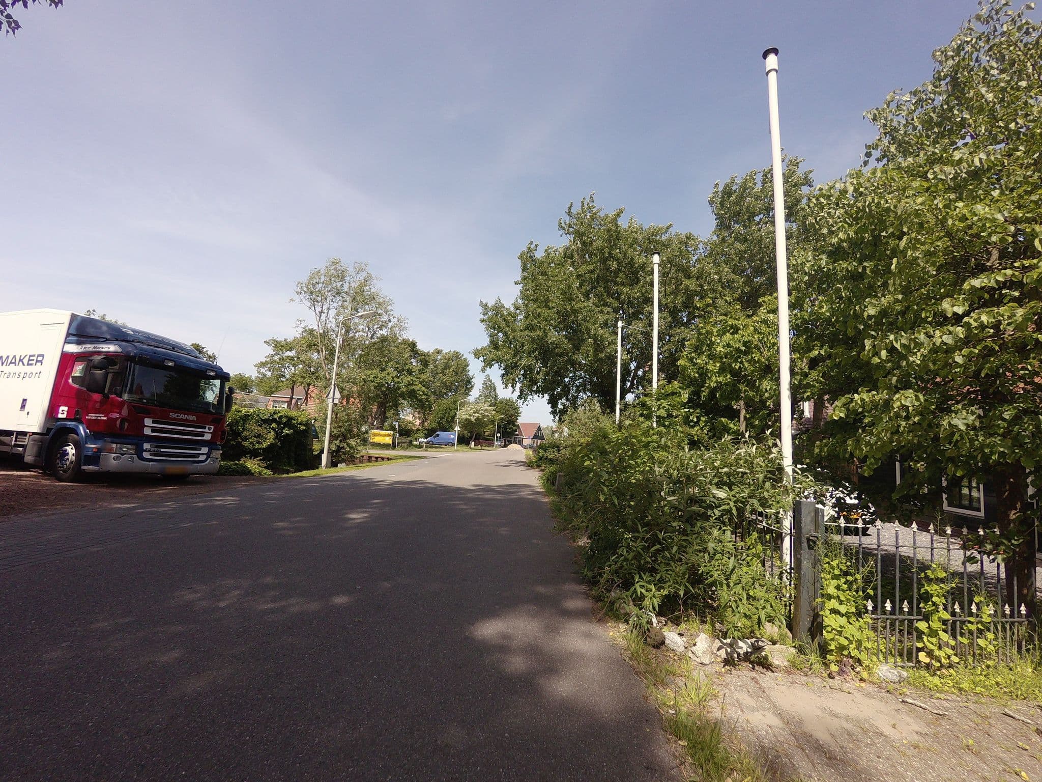Street view near B&B De Zaanse Gans, Assendelft — © ankeric (CC BY-SA · Mapillary)