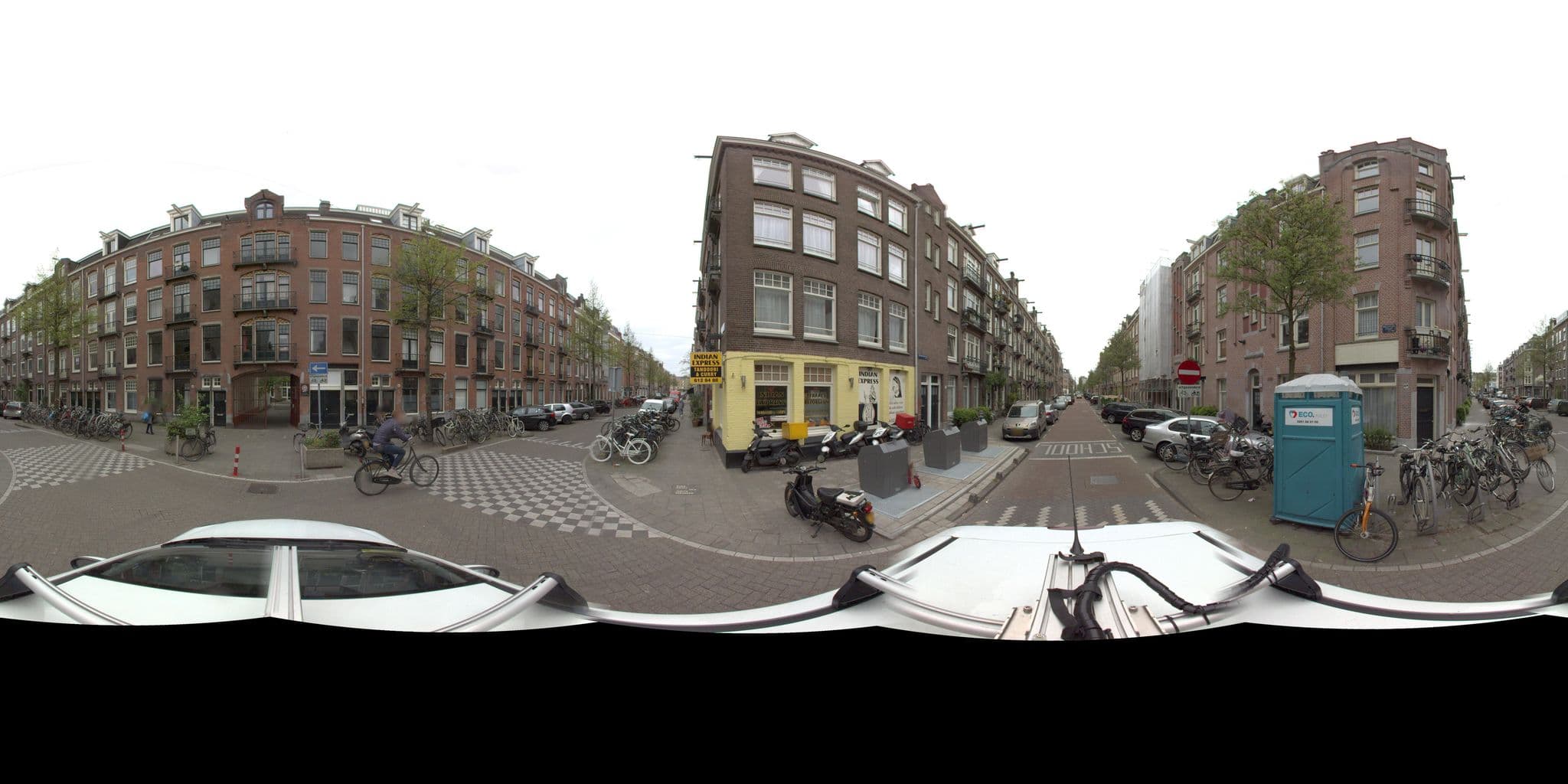 Street view near Artist Bed & Breakfast, Amsterdam — © amsterdam (CC BY-SA · Mapillary)