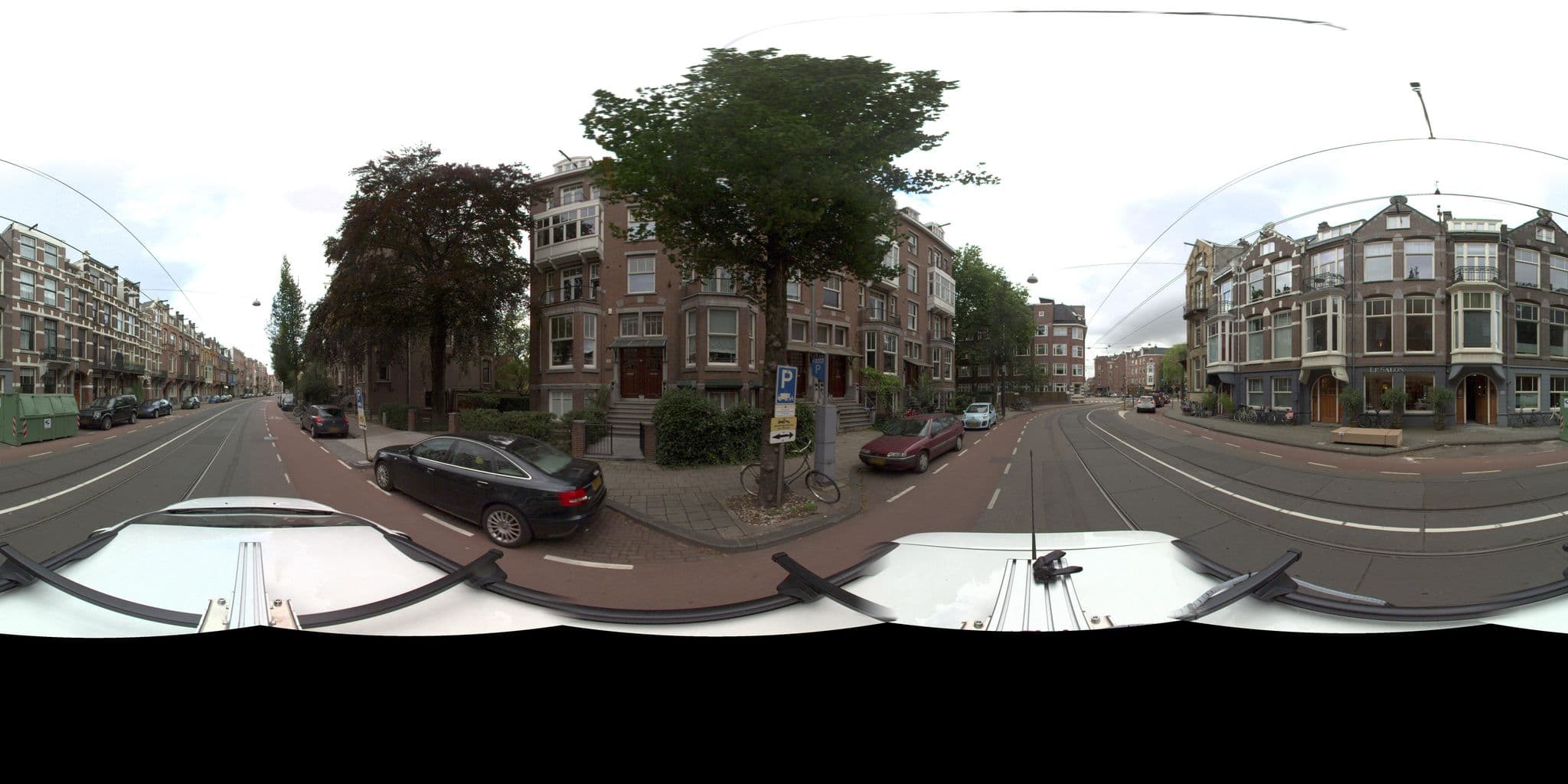 Street view near Hotel Wilhelmina 167, Amsterdam — © amsterdam (CC BY-SA · Mapillary)