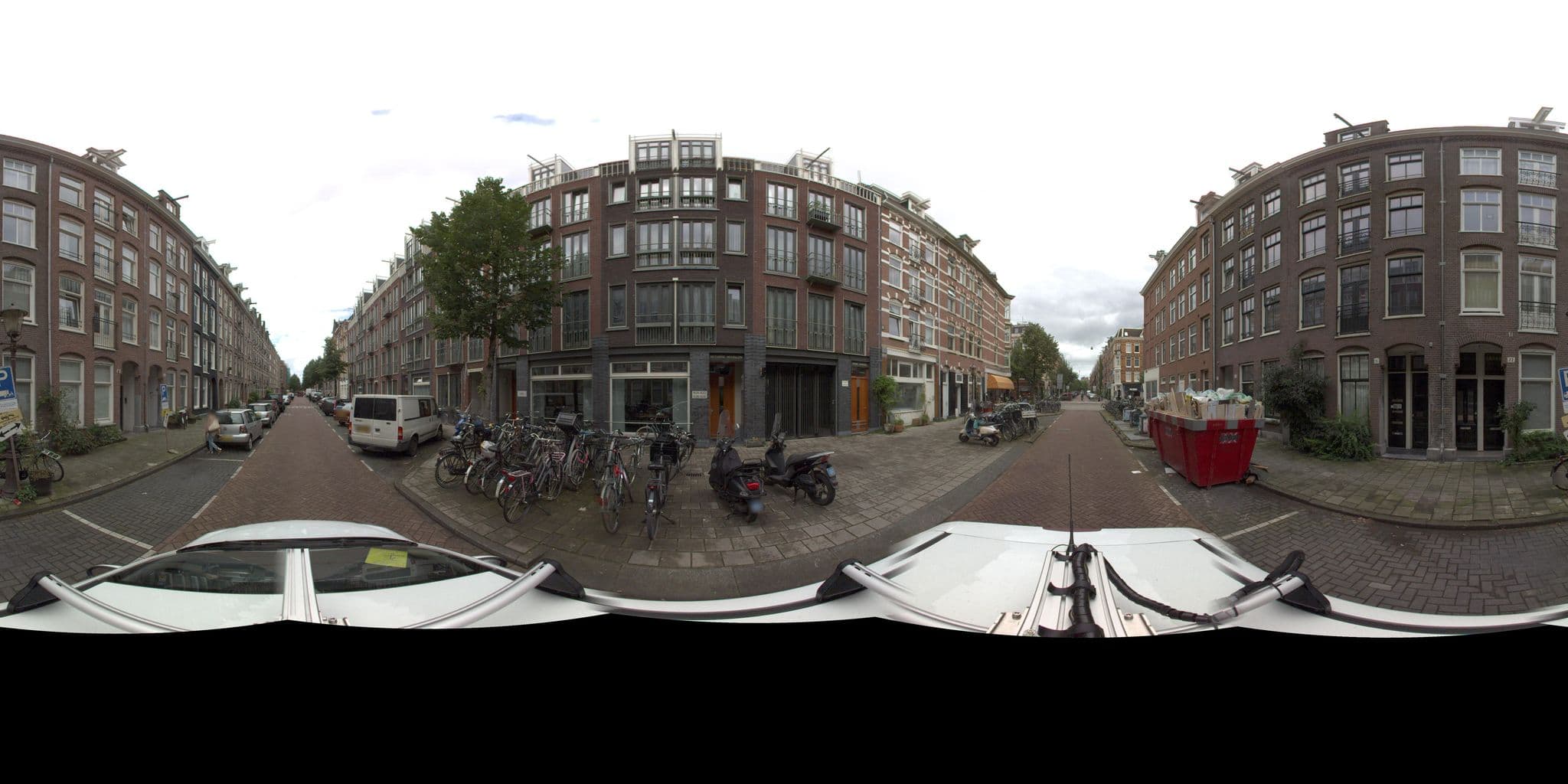 Street view near airbnb, Amsterdam — © amsterdam (CC BY-SA · Mapillary)