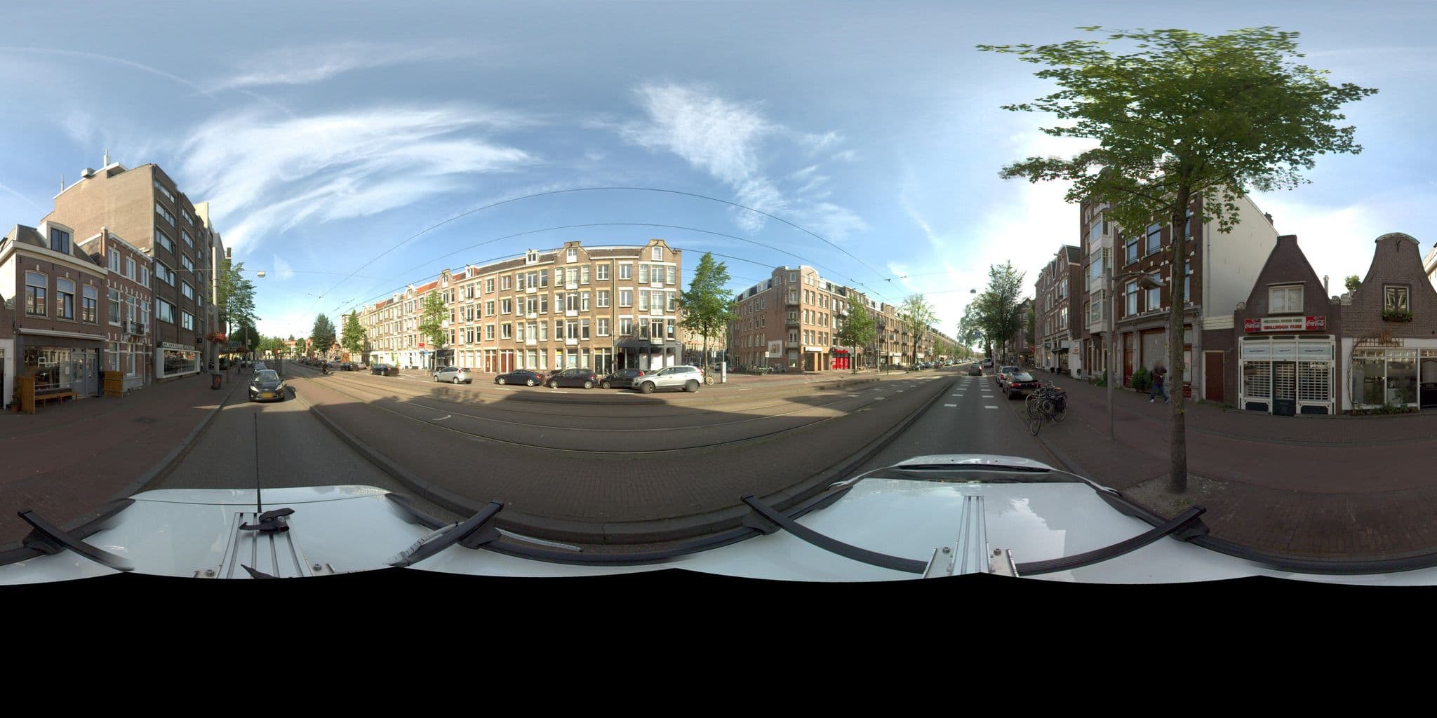 Street view near Conscious Hotel, Amsterdam — © amsterdam (CC BY-SA · Mapillary)