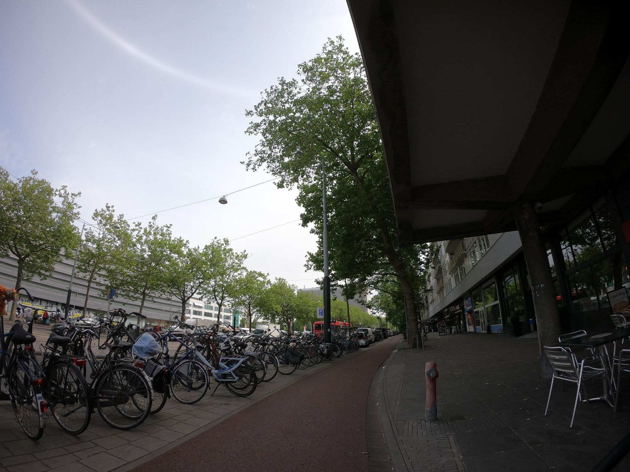 Street view near Hotel Nieuw Slotania, Halfweg — © richlv (CC BY-SA · Mapillary)