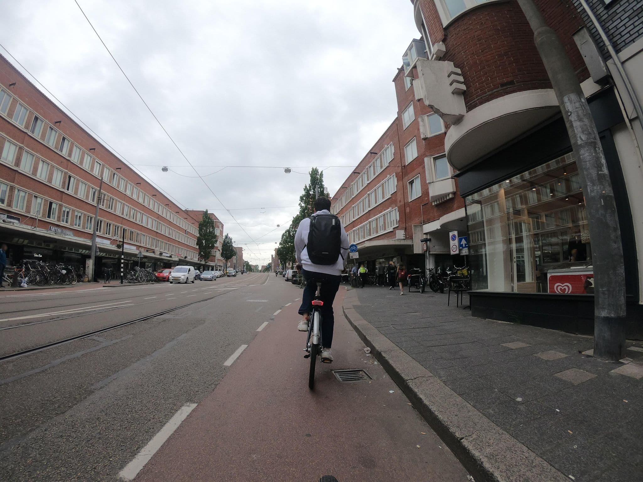 Street view near Sfinx Apartments H, Amsterdam — © CasGroenigen (CC BY-SA · Mapillary)