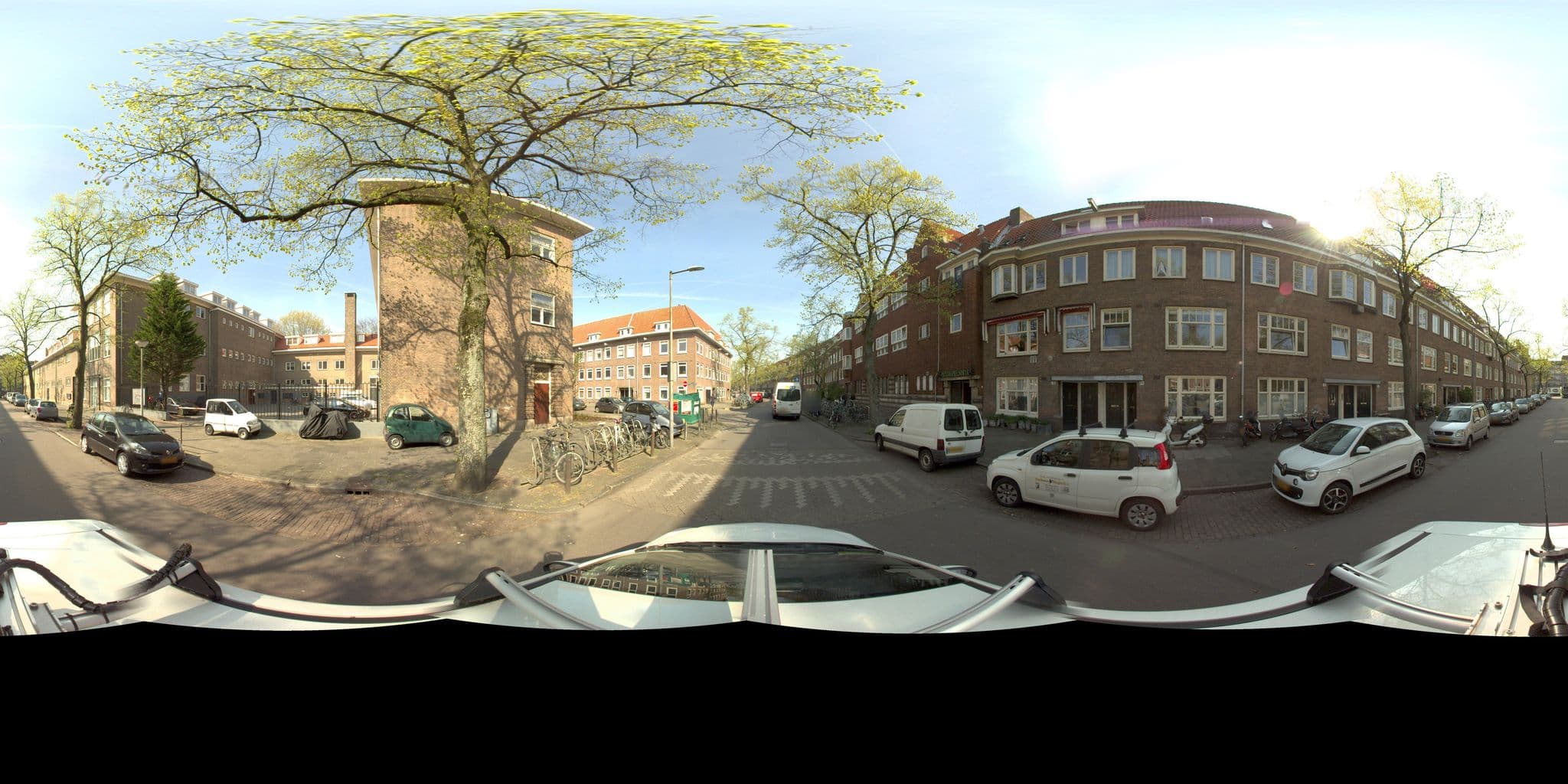 Street view near Bed & Bike, Amsterdam — © amsterdam (CC BY-SA · Mapillary)