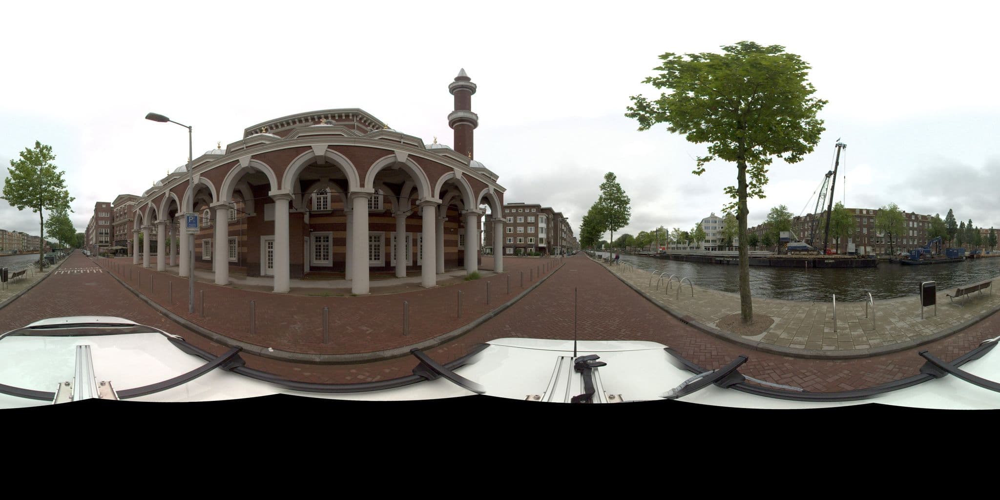 Street view near B&B with garden in Amsterdam, Amsterdam — © amsterdam (CC BY-SA · Mapillary)