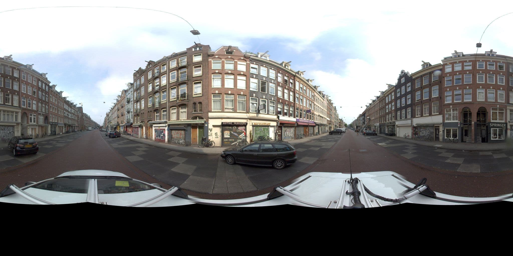 Street view near Double Dutch Apartment, Amsterdam — © amsterdam (CC BY-SA · Mapillary)