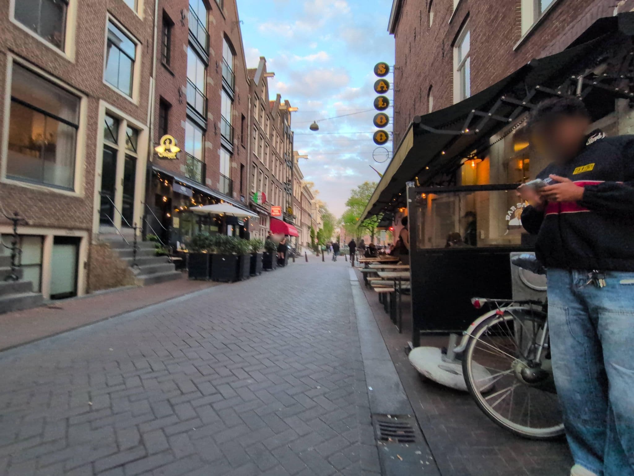 Street view near Spiegelgracht apartments, Amsterdam — © hautetension08 (CC BY-SA · Mapillary)