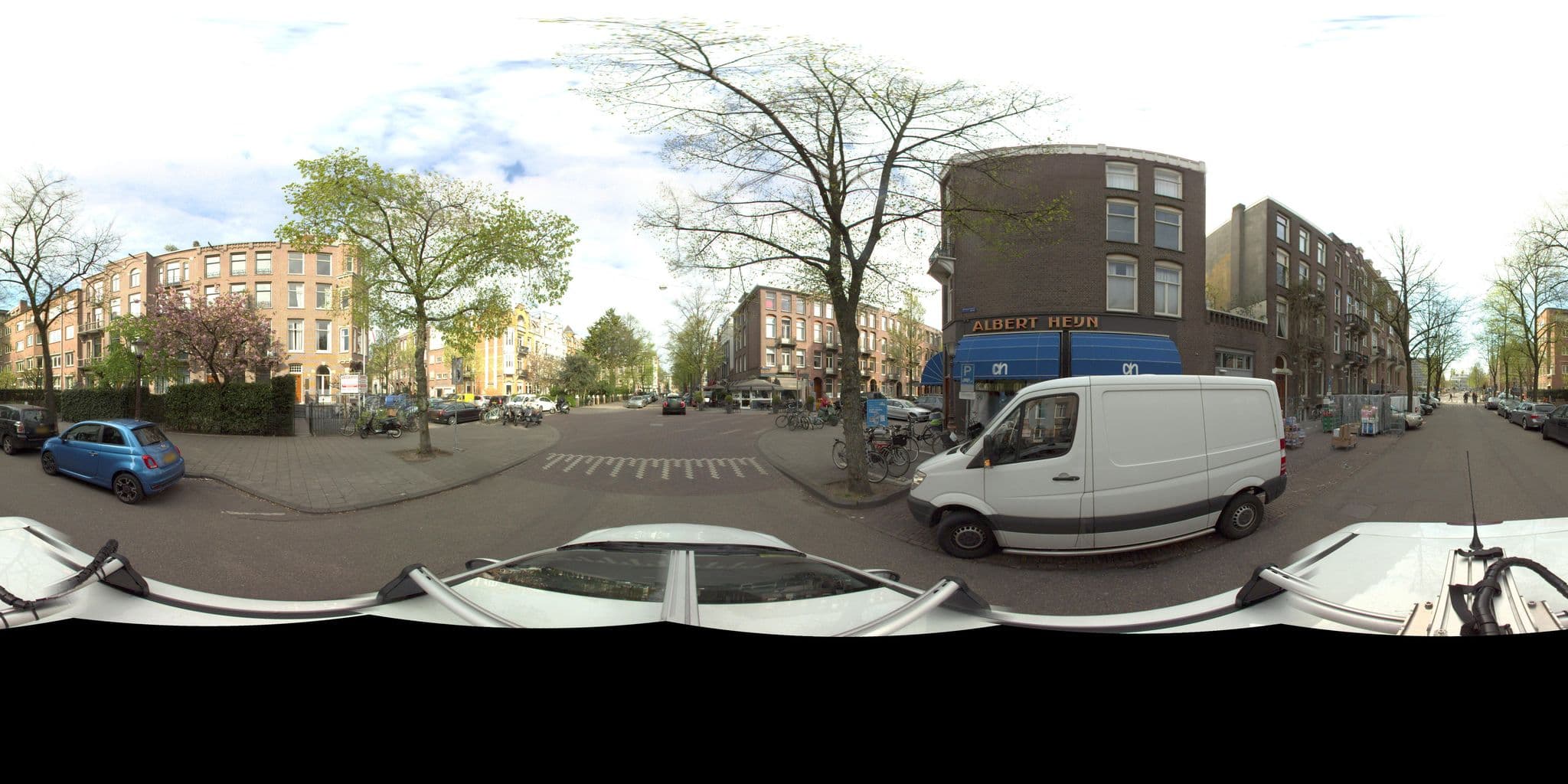Street view near Casa Cara, Amsterdam — © amsterdam (CC BY-SA · Mapillary)