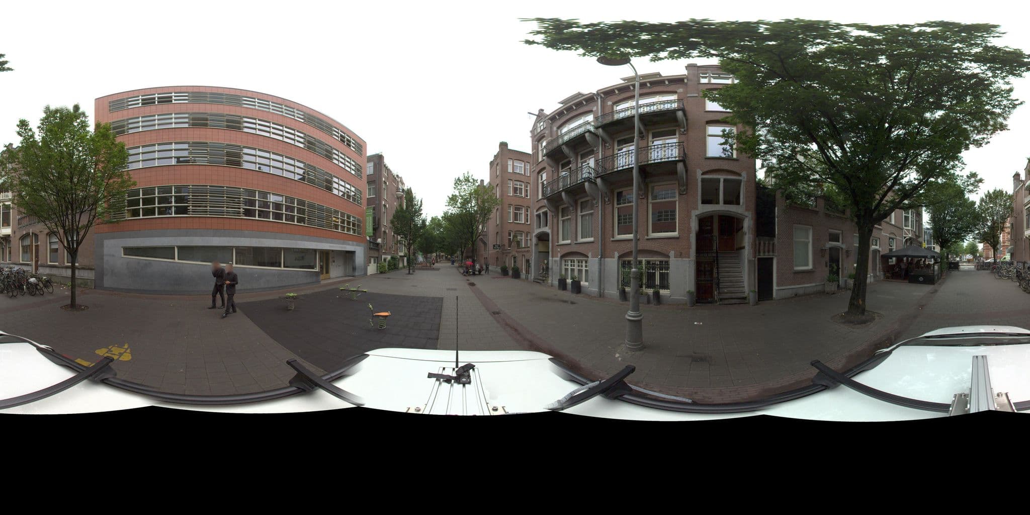 Street view near Amsterhome Hotel, Amsterdam — © amsterdam (CC BY-SA · Mapillary)