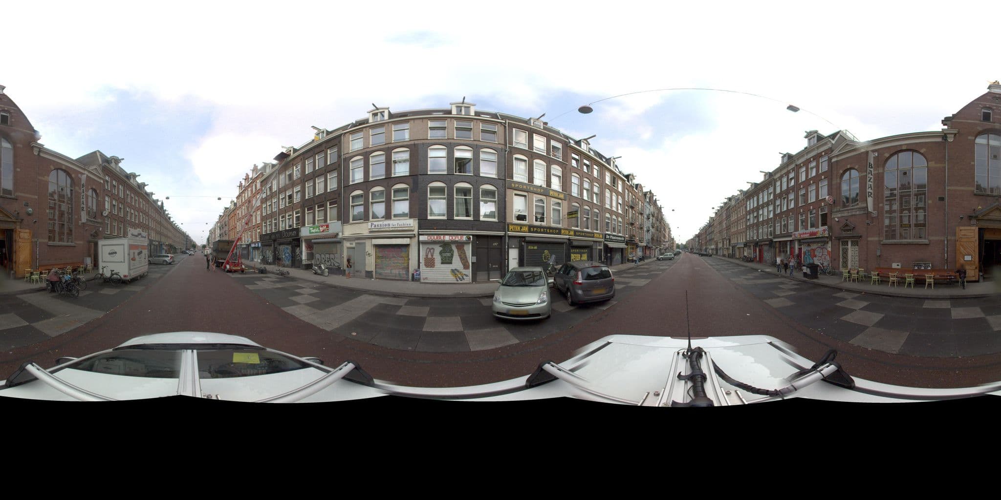 Street view near Modern Pijp Studio, Amsterdam — © amsterdam (CC BY-SA · Mapillary)