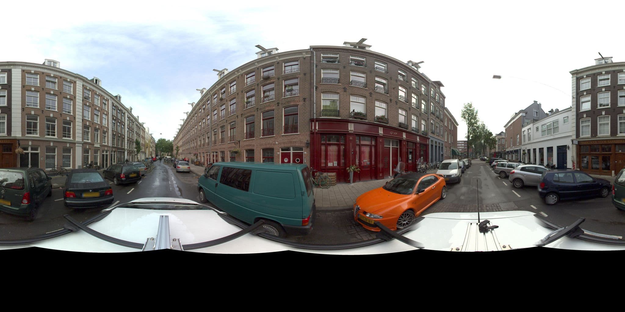 Street view near Rembrandt studio & apartment, Amsterdam — © amsterdam (CC BY-SA · Mapillary)