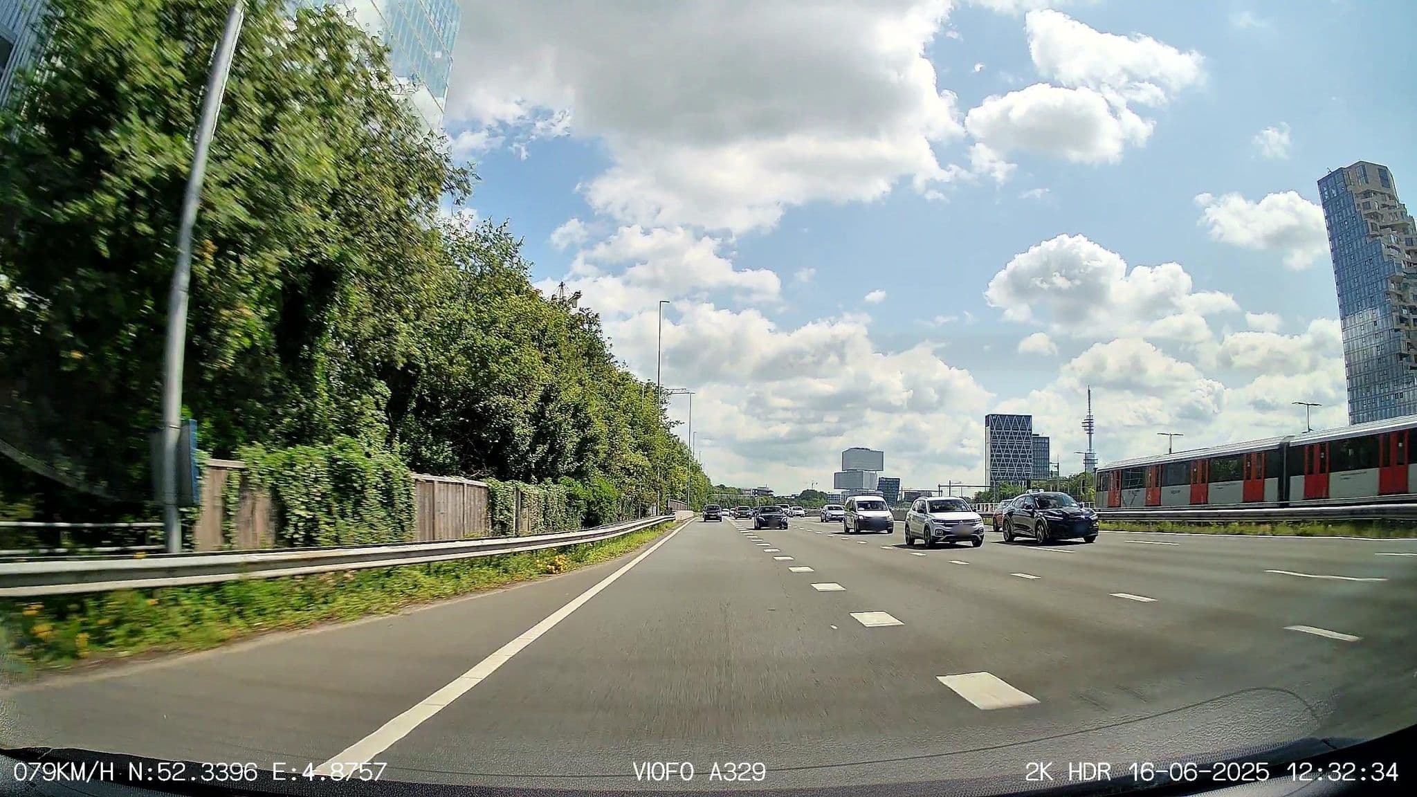 Street view near Qbic Hotel, Amsterdam — © thewizard (CC BY-SA · Mapillary)