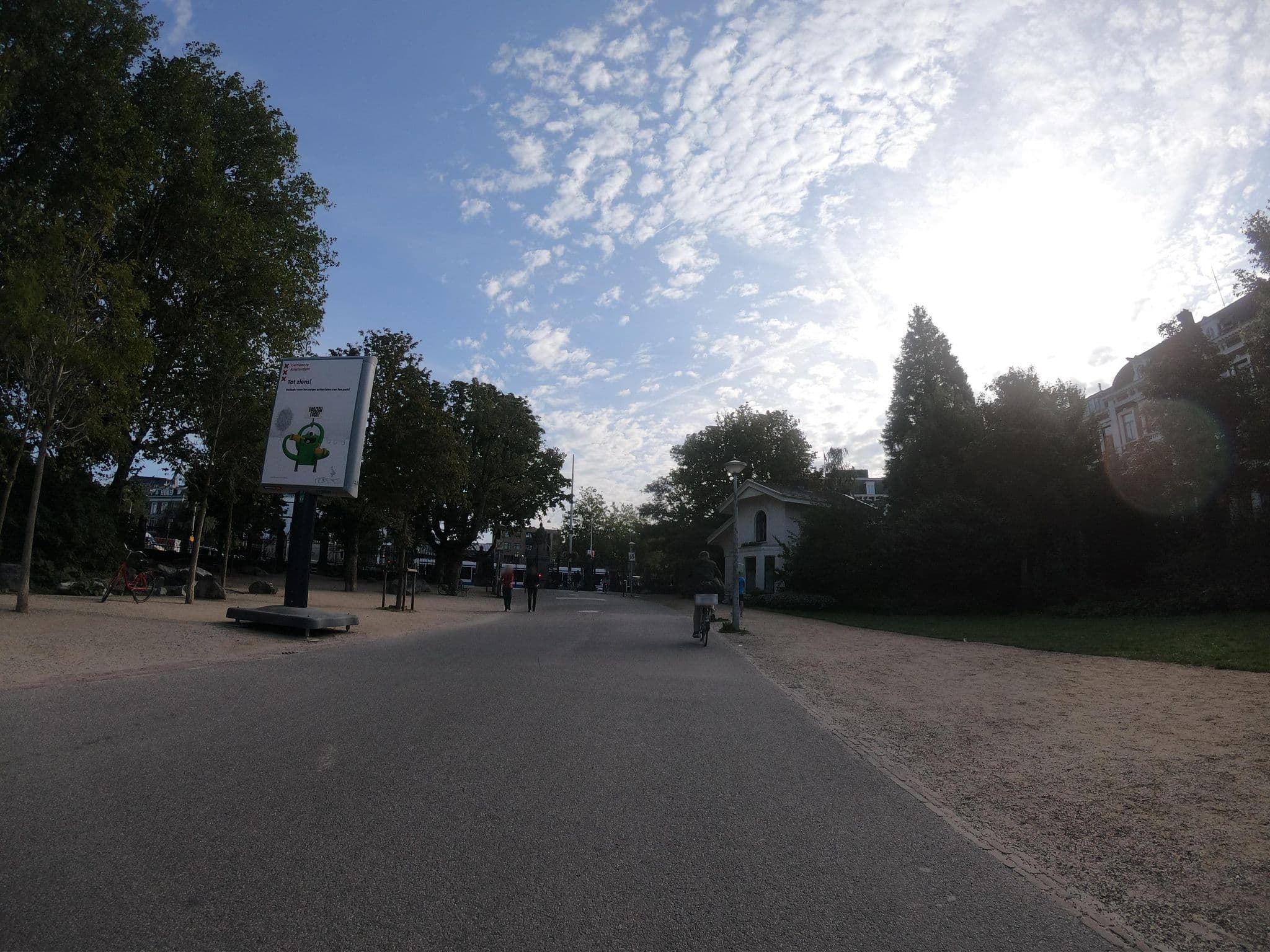 Street view near Hotel Vossius, Amsterdam — © CasGroenigen (CC BY-SA · Mapillary)